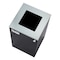 Alpine Industries 58-Gallon 2-Stream Black Steel-Green Recycling Bin Station ALP4450-BLK-KIT8 - alternate 8